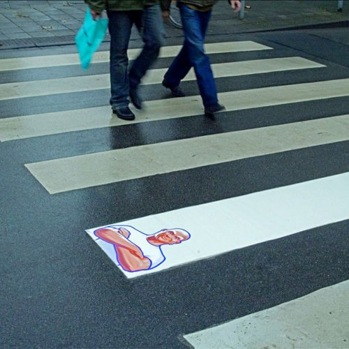 guerrilla marketing ad